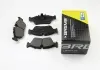 Тормозные колодки перед. BMW 3 (E90) / 1 (E81) 04-13 (ATE) (149,5x57,5x17,8) BREMSI BP3193 (фото 3)