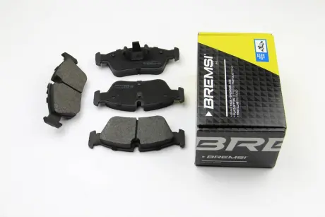 Тормозные колодки перед. BMW 3 (E90) / 1 (E81) 04-13 (ATE) (149,5x57,5x17,8) BREMSI BP3193