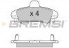 Тормозные колодки зад. Ford Mondeo 93-00 (bendix) (115,7x53,7x14,7) BP3188