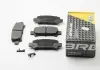 Тормозные колодки зад. Subaru Impreza 94- / Forester 97-08 (akebono) BREMSI BP3056 (фото 3)