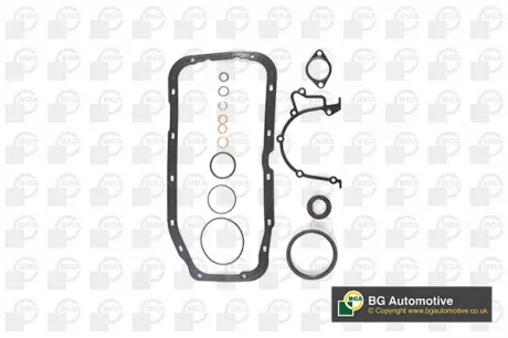 Комплект прокладок ASTRA F / KADETT E / OMEGA A 1.8 / 2.0i 82-98 (нижний) BGA CK5394