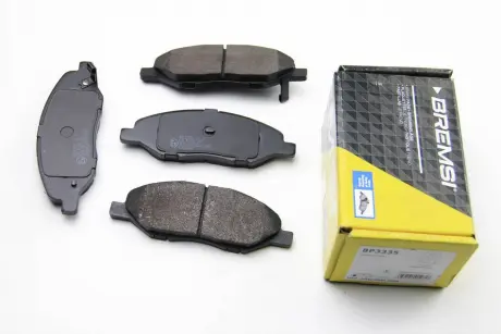 Тормозные колодки перед. Nissan Micra 03-10 / Note 06-12 (sumitomo) BREMSI BP3335
