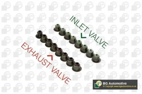 Сальники клапанов 7mm 1.9 / 2.5dTi T4 / T5 / VW / Citroen / Renault (к-кт) BGA VK5371
