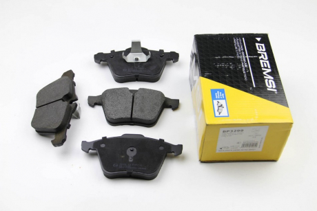 Тормозные колодки перед. Ford Mondeo 07-15 / Volvo S80 06- (ATE) BREMSI BP3299
