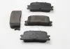 Гальмівні колодки зад. Toyota Camry 01-06 (akebono) (93x38x16) BREMSI BP3060 (фото 4)