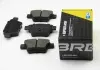 Гальмівні колодки зад. Peugeot 207/307 / Citroen C4 06- (Bosch) BREMSI BP3198 (фото 3)
