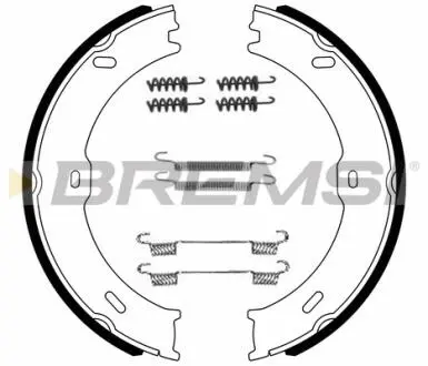 Колодки ручного гальма Sprinter / Crafter 06- (з пружинками) BREMSI GF0315-1