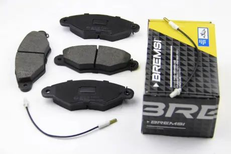 Тормозные колодки перед. Kangoo 97-08 (Bosch) (с датчиком) BREMSI BP3019