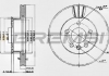 Тормозной диск перед. T4 90 (R15) (2.4D) (280x24) (вент.) DBA427V