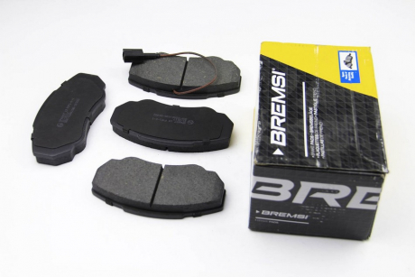 Тормозные колодки перед. Ducato / Jumper / Boxer 02-06 (1.4t) BREMSI BP2997 (фото 1)