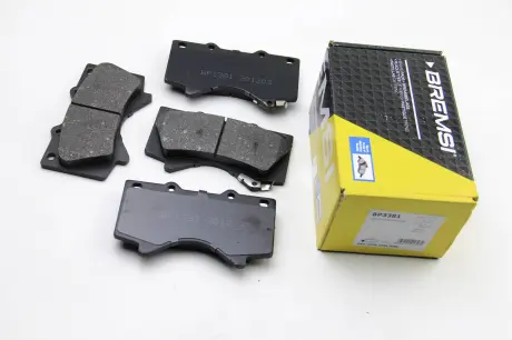 Тормозные колодки перед. Toyota Land Cruiser 08- (advics) BREMSI BP3381