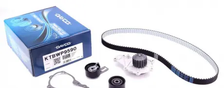 Роликовый модуль натяжителя ремня (ролик, ремень, помпа) DAYCO KTBWP9590