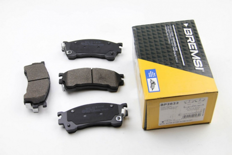 Гальмівні колодки перед. Mazda 323/626 94-04 (sumitomo) BREMSI BP2622