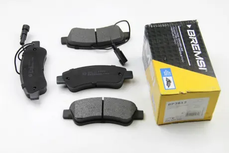Тормозные колодки зад. Jumper / Ducato / Boxer 06- (Bosch) BREMSI BP3612 (фото 1)