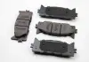 Тормозные колодки перед. Toyota Camry 06-11 (akebono) BREMSI BP3253 (фото 2)