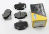 Гальмівні колодки перед. Smart 0.6 / 0.7 / 1.0 i / 0.8 CDI BREMSI BP2881 (фото 2)