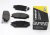 Тормозные колодки перед. Hyundai Accent / Getz 94-10 BREMSI BP2293 (фото 1)