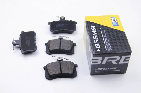 Тормозные колодки зад. Audi 80/100 / A4 / A6 -97 BREMSI BP2612 (фото 1)
