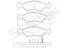 Тормозные колодки. к-кт. Starline BD S411