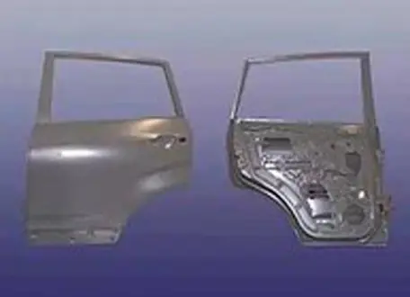 Дверь задняя левая Chery Tiggo 2 Aftermarket J69-6201010-DY