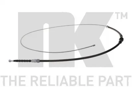 Фото 1 - трос ручного тормоза NK 9047124 Трос ручного тормоза NK 9047124 (фото 1)