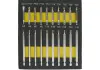 Набор удлиненных бит SL, PH, H, T в ложементе в ложменте- 20 штук STARLINE NR F1.ET157 (фото 2)