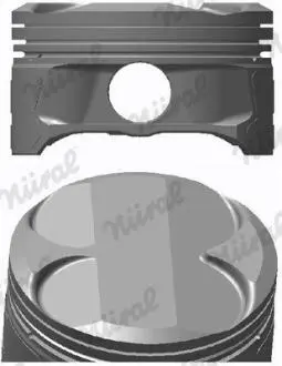 Поршень в комплекте на 1 цилиндр, STD NURAL 87-440900-00
