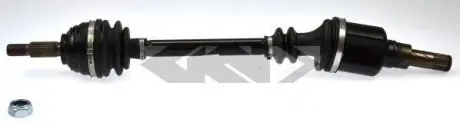 Привод левый Logan MCV / K9K / Clio3 / Sandero / Modus 655mm (26z внутр. Х23z) SPIDAN 24460