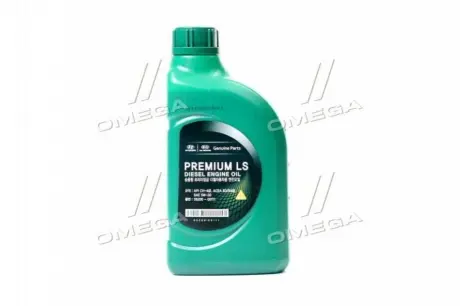 Масло Hyundai Premium LS Diesel 5W30 CH - 4 (1л) полусинтетика MOBIS (KIA, Hyundai) 05200-00111