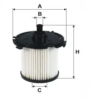 Фільтр паливний FORD TRANSIT 2.2 TDCI 12- (WIX-FILTERS) WIX FILTERS WF8482