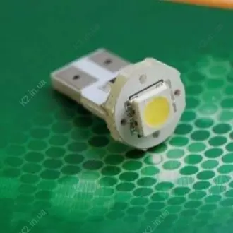 Лампа світлодіодна T10 1SMD5050 CANBUS білий Bloom BL-L1110-white (фото 1)