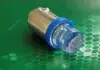 Лампа светодиодная BA9S 1led вогнутый, синий BL-L0204-blue