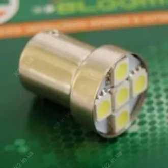 Лампа светодиодная 1156-5SMD5050 белый Bloom BL-L0804-1156-white (фото 1)