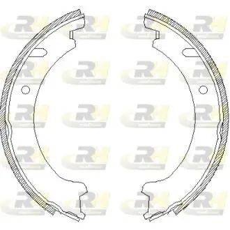 Тормозные колодки к-кт. ROADHOUSE 4721.00