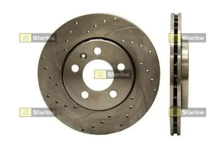 Тормозной диск (перфорированный) STARLINE PB 2088S
