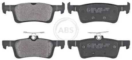 Гальмівні колодки дискові (1 к-т). A.B.S 35028 (фото 1)