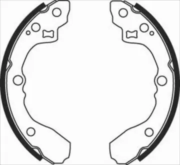 Тормозные колодки к-кт. STARLINE BC 08060 (фото 1)