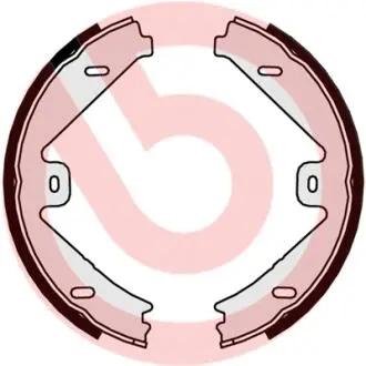 Тормозные колодки барабанные BREMBO S50525