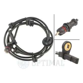 Датчик скорости оборотов колес антиблокировочной системы тормозов Optimal 06-S246 (фото 1)