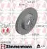 Диск тормозной Zimmermann 400.5507.30