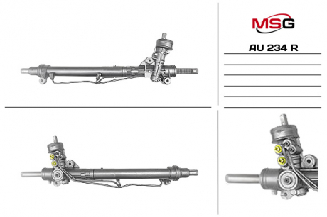 Рульова рейка з ГУР відновлена ​​AUDI A4 (8E2, B6) 00-04, A4 Avant (8E5, B6) 01-04, A4 кабріо (8H7, MSG AU234R