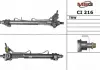 Рульова рейка з ГУР нова CITROEN Jumper 2002-2006, FIAT Ducato 2002-2006, PEUGEOT Boxer 2002-2006 MSG CI216 (фото 1)