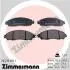 Колодки гальмівні дискові Zimmermann 22439.170.1