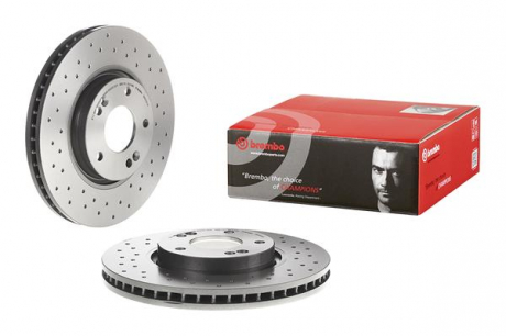 Диск тормозной BREMBO 09.A532.1X (фото 1)