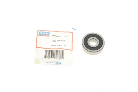 Подшипник шариковый d30 SKF 6200-2RSH/C3 (фото 1)