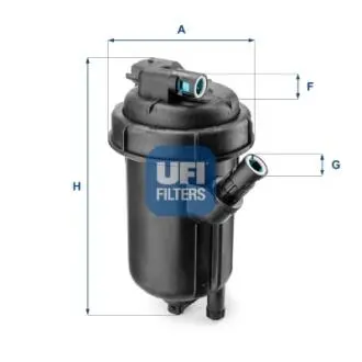 Топливный фильтр UFI 55.125.00