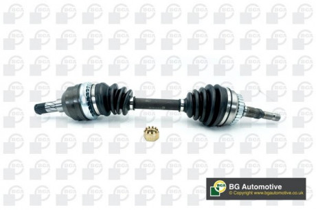 Полуось Astra / Vectra / Zafira 1.8-2.5 96-11 (33/34) 597mm Л. BGA DS9508LA