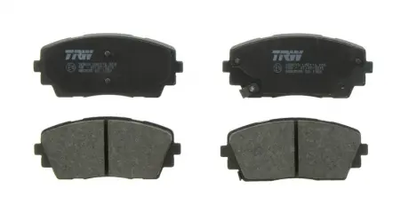 Фото 1 - комплект тормозных колодок, дисковый тормоз TRW GDB3535 Комплект тормозных колодок, дисковый тормоз TRW GDB3535 (фото 1)