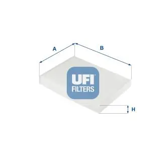 Фільтр, повітря у внутрішній простір UFI 53.273.00 (фото 1)