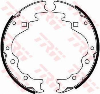 Тормозные колодки барабанные ASIA MOTORS - KIA - MAZDA Hi-Topic / Rocsta / Besta / Pregio / Bongo / E1800 / E200 TRW GS8523